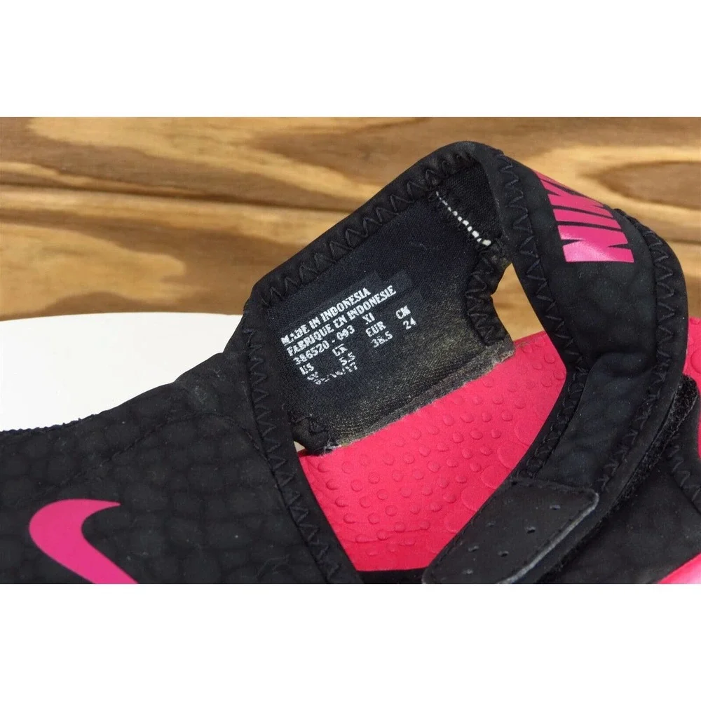 Nike Youth Girls Shoes Size 6 M Black Sport‎ Synthetic